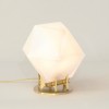 Gabriel Scott Welles Double Blown Glass Desk Lamp