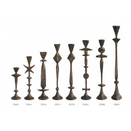 Corbin Bronze Totem Candlestick