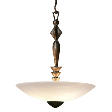 Corbin Bronze Totem Chandelier