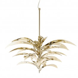 Crystal Palm Chandelier