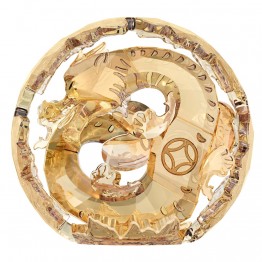 Swarovski Chinese Zodiac Gold Large Dragon