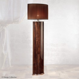 Giorgio Collection Ebony floor lamp